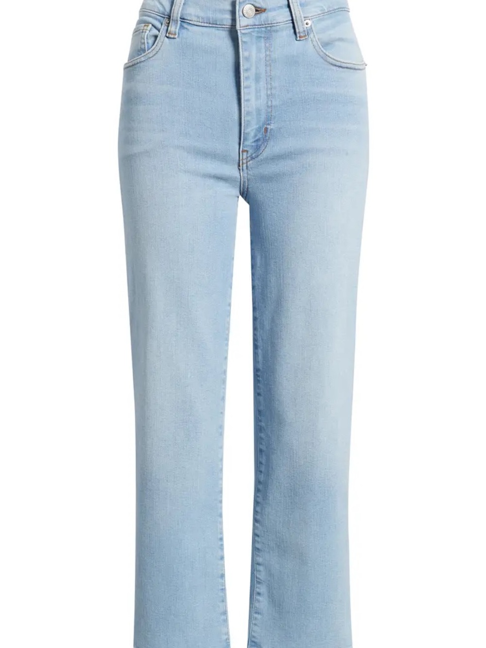Frame Denim Light Blue Wide Leg Jeans